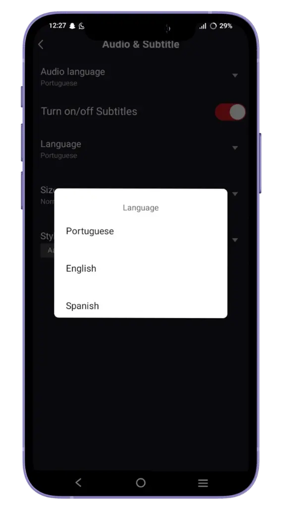 Suporte Multilíngue Suporte Multilíngue